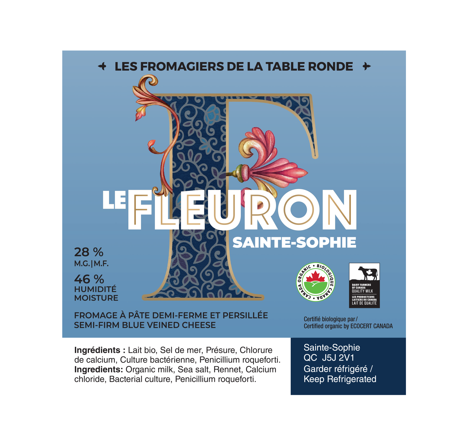 Étiquette - Fleuron (Le)